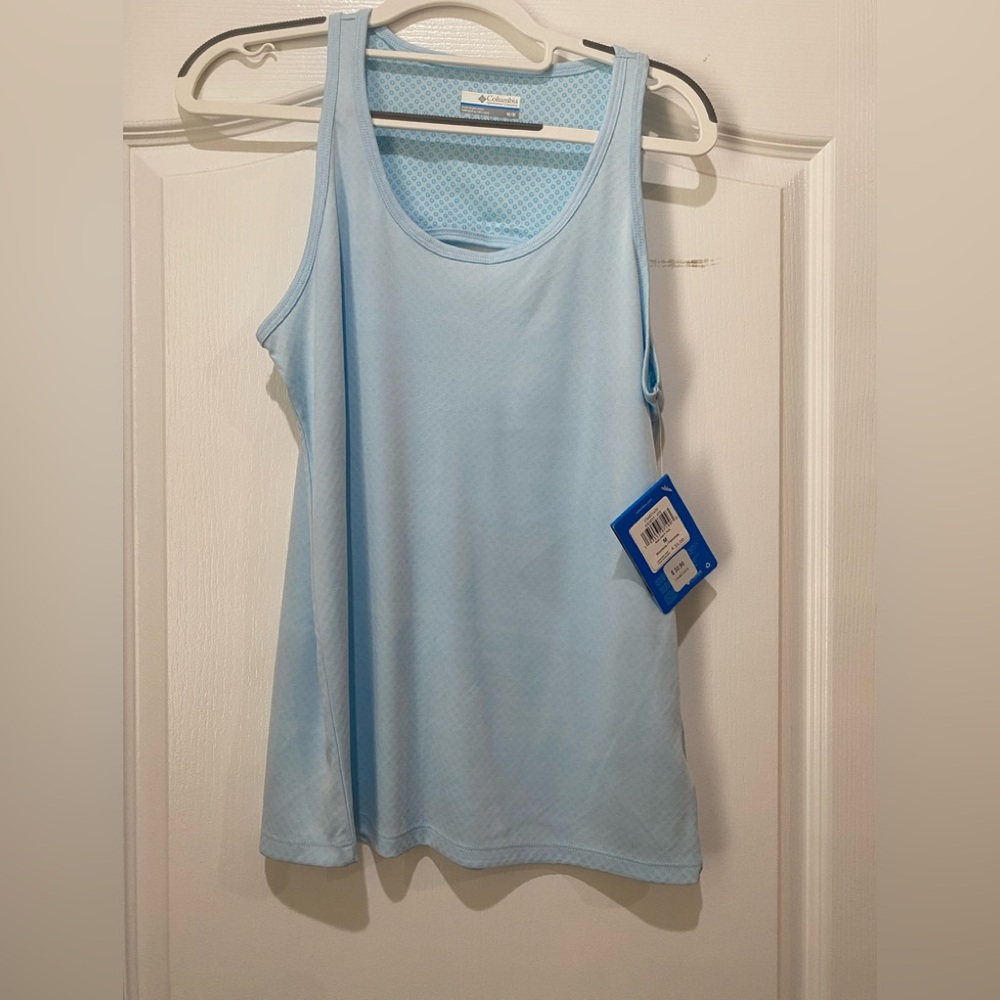 NWT Columbia Sky Blue Tank Top
